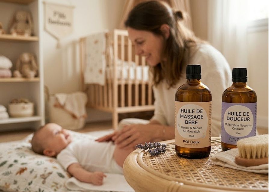 Les huiles de massage